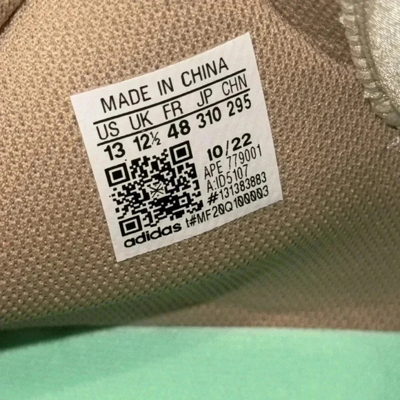 NWT adidas ivy park x top ten 2000 magic beige athletic shoes men Size 13 - Picture 12 of 16